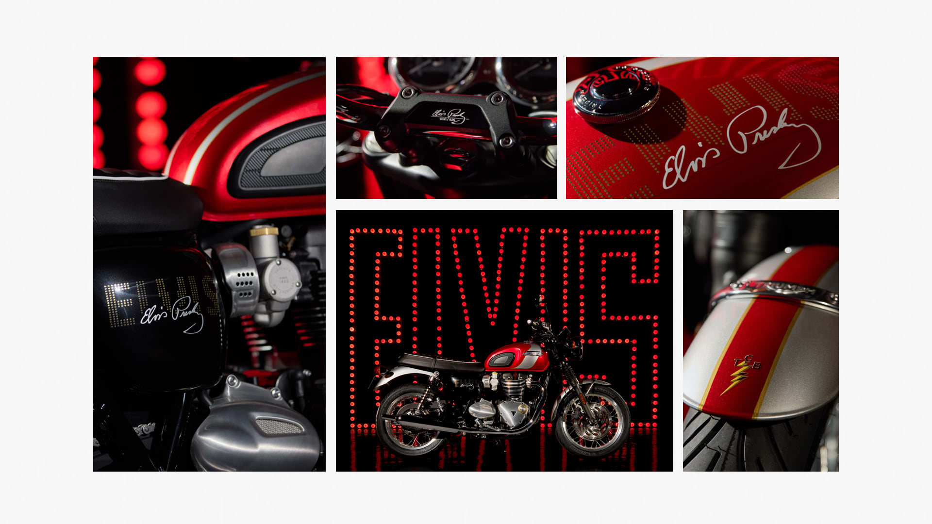新型 Bonneville T120 Elvis Presley Limited Edition | For the Ride